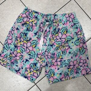 Floral Print Swim Shorts Chubbies xl